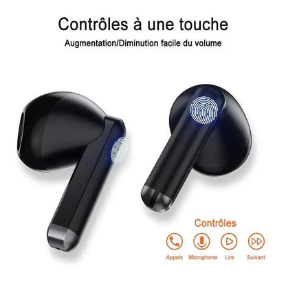 Écouteurs intra-auriculaires Bluetooth sans fil
