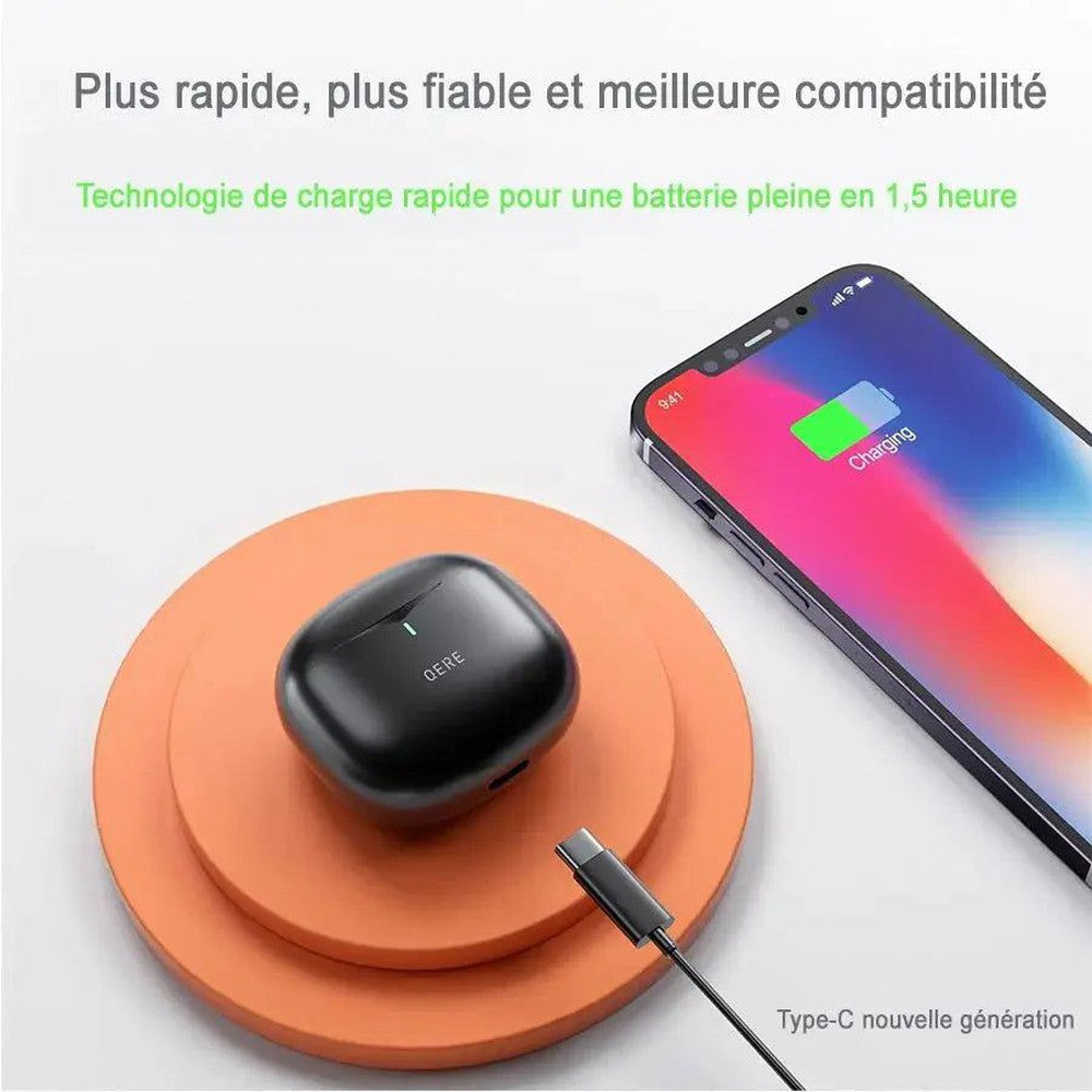 Écouteurs intra-auriculaires Bluetooth sans fil