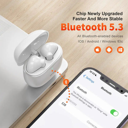 Écouteurs intra-auriculaires Bluetooth sans fil