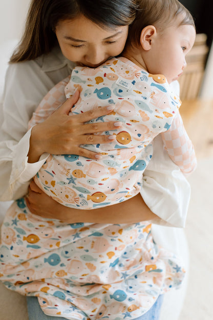 Baby Sleep Bag TENCEL™ 1.0 TOG - Sun Kissed Shoal
