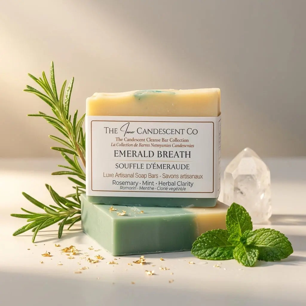 Emerald Breath | Rosemary Mint Handmade Soap Bar