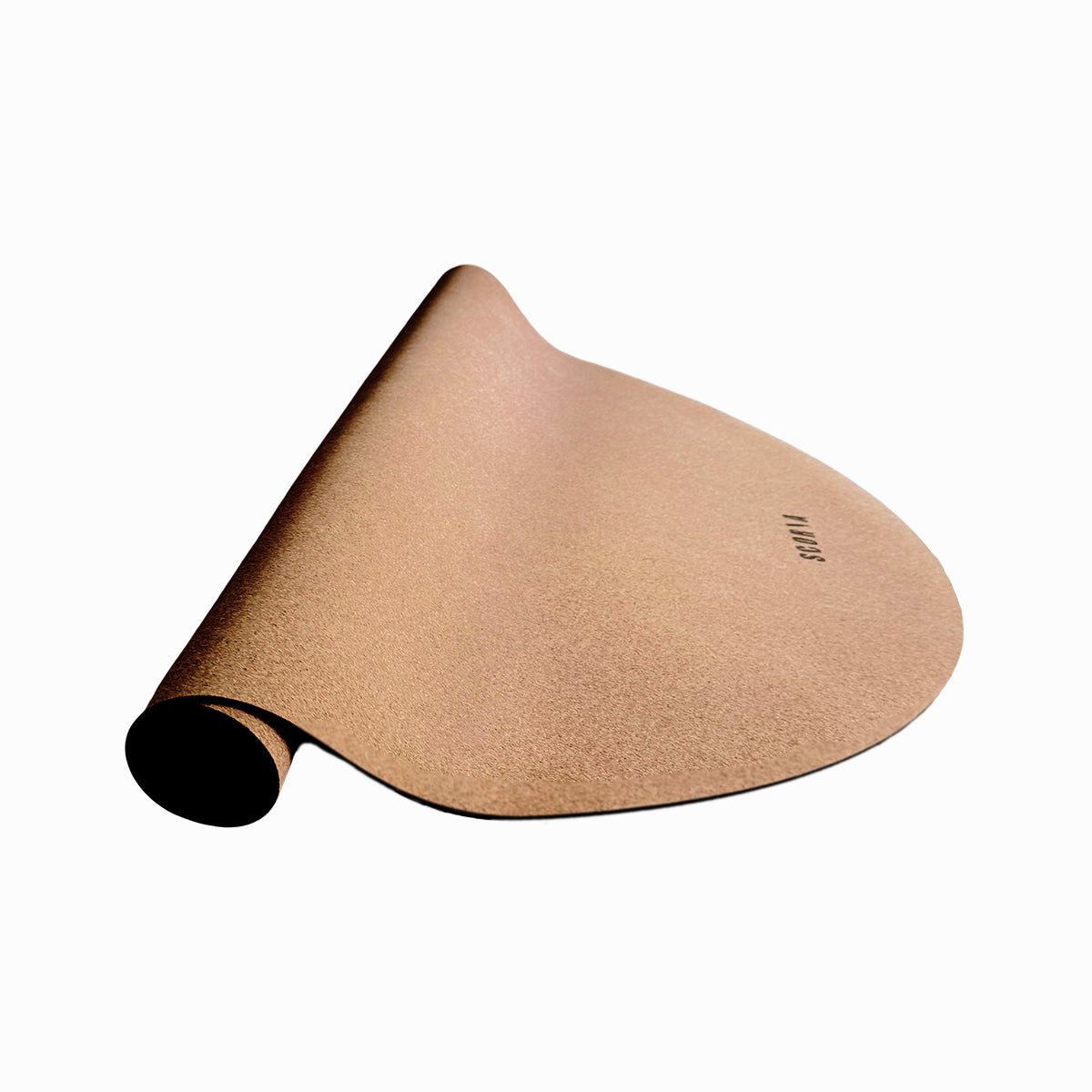 Tapis de yoga rond essentiel en liège | Multi-usage | 134 cm de diamètre