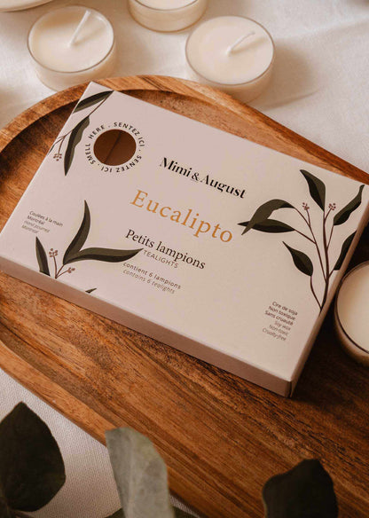 Set de bougies chauffe-plat Eucalipto