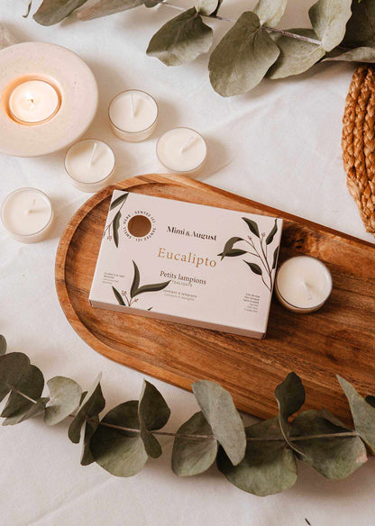Set de bougies chauffe-plat Eucalipto