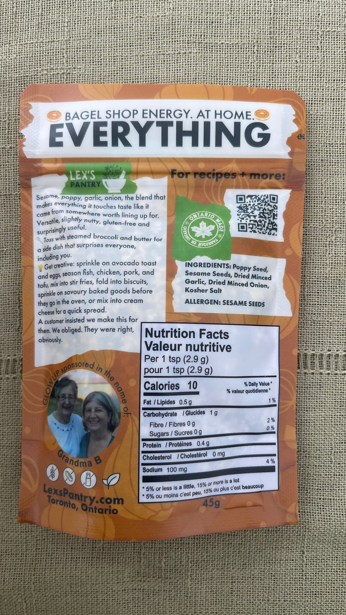 Tout, partout, épices