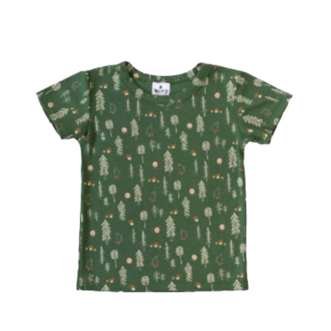 Baby/Kids' Bamboo T-Shirt | Garden Snakes