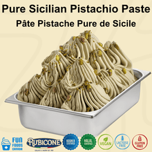 Pâte de pistache Pure Sicile (couleur naturelle) - Pâtes à Glace - Seau 3 KG - Rubicone Canada - Expédition gratuite au Canada pour les commandes de plus de 199 CAD