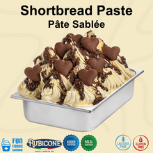 Pâte de Biscuit Sablé au Beurre - Pâtes pour Gelato - Seau de 3 KG - Biscuit Gringo - Rubicone Canada - Livraison gratuite partout au Canada pour les commandes de plus de 199 CAD