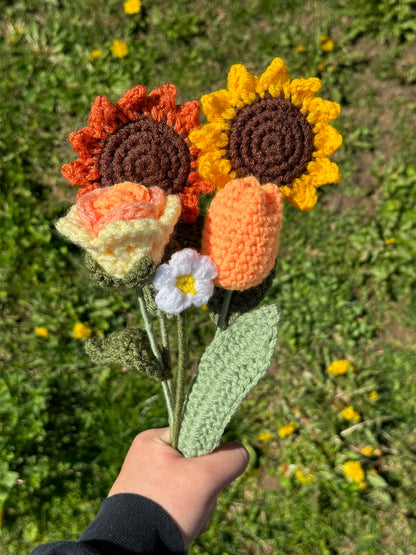 Crochet Ready-made Bouquets