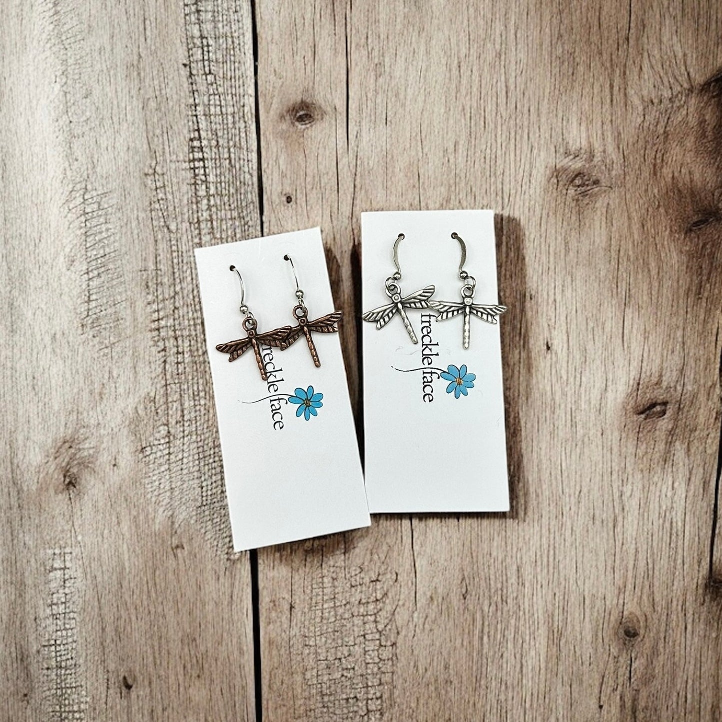 Boucles d'oreilles Libellule
