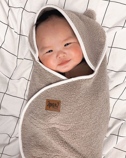 Couverture Rose Bébé Cocoon pour Siège Auto et Poussette