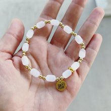 Bracelet Équilibre Sélénite et Hématite