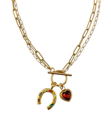 Collier en or Lucky in Love