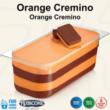 Crème de Garniture à Tartiner à l'Orange - Cremino Orange - Seau de 5 KG - Rubicone Canada - Livraison Gratuite au Canada pour les Commandes Supérieures à 199 CAD