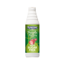 Sugarfree Strawberry Topping - 1 KG Squeeze Bottle - Rubicone Canada - Ships Free Within Canada on Orders Above CAD $199