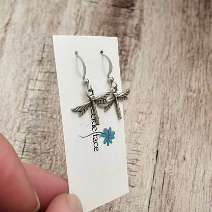 Boucles d'oreilles Libellule
