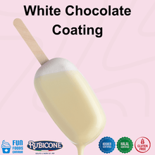 Trempette enrobage pour cornets de crème glacée au chocolat blanc - Seau de 1,5 kg - Rubicone Canada - Livraison gratuite au Canada pour les commandes de plus de 199 CAD