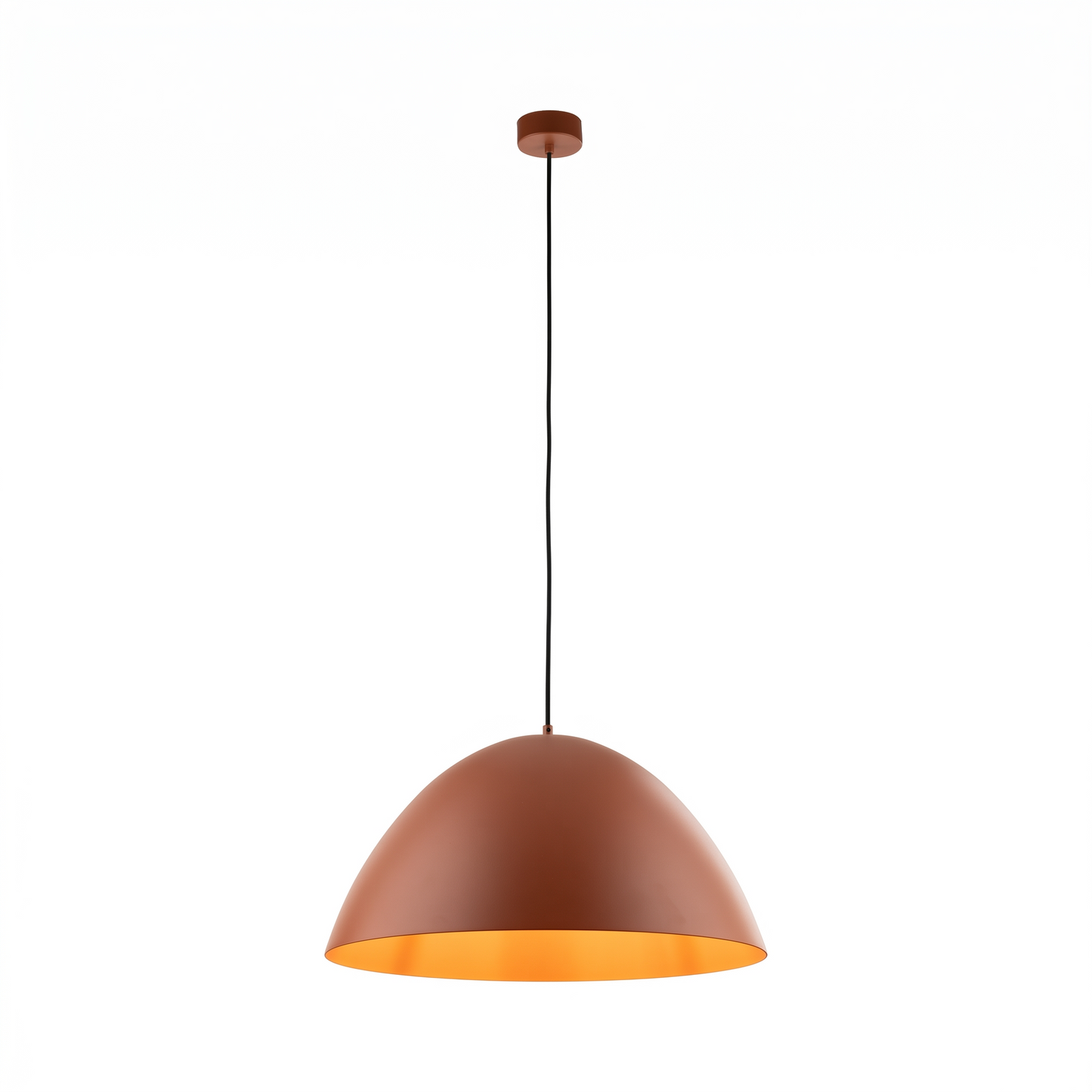 Suspension grande coupole FARO pour îlot de cuisine et table à manger