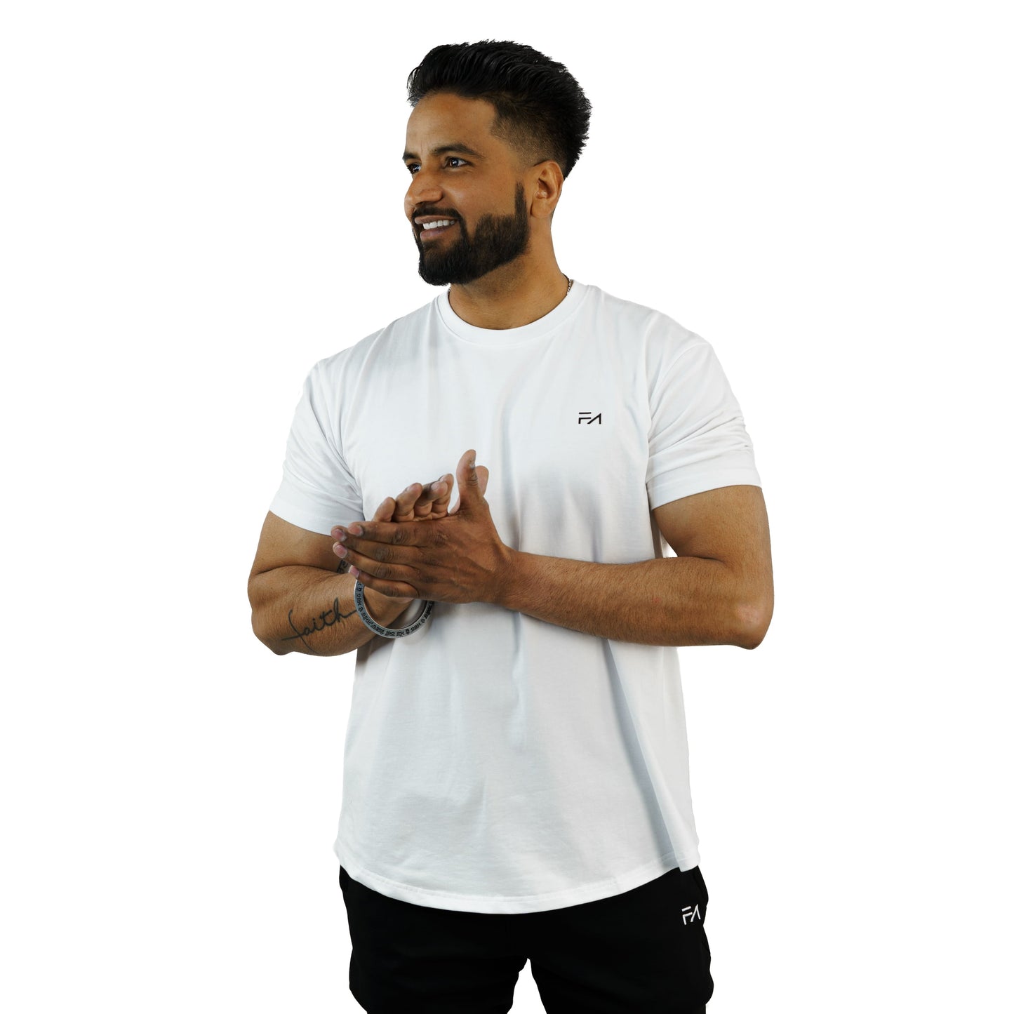 FA Agrafe Homme Blanc