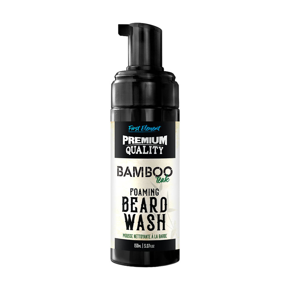 Mousse nettoyante pour barbe - Bambou