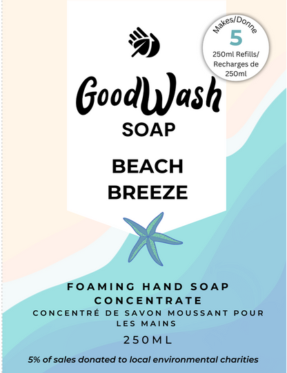 Beach Breeze Foaming Hand Soap Refill Concentrate