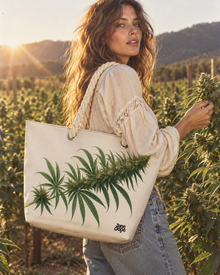 Sac fourre-tout en corde de chanvre Flora