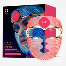 Masque visage LED de luminothérapie rouge FOREO FAQ 201