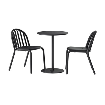 Ensemble bistro Fred<br> 1 Table ronde + 2 Chaises