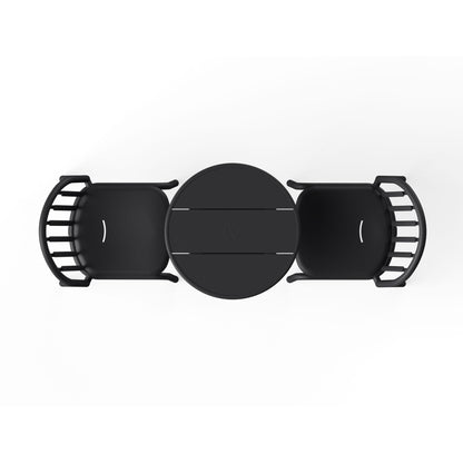 Ensemble bistro Fred<br> 1 Table ronde + 2 Chaises