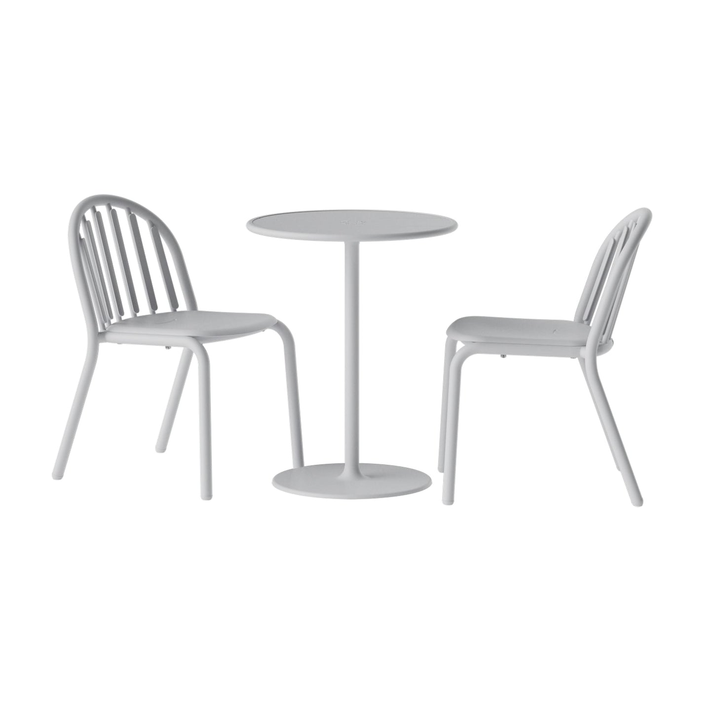 Ensemble bistro Fred<br> 1 Table ronde + 2 Chaises