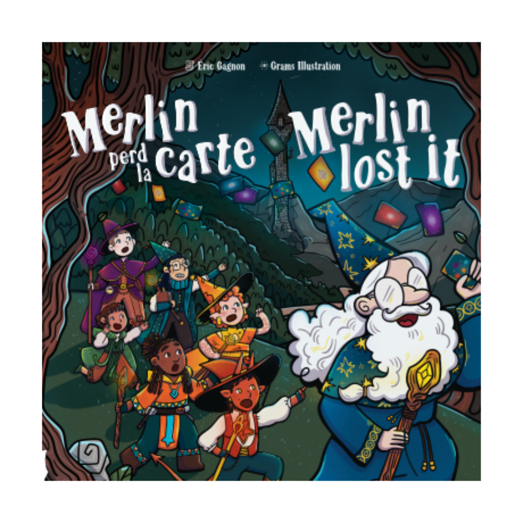 Jeu de société : Merlin perd la carte