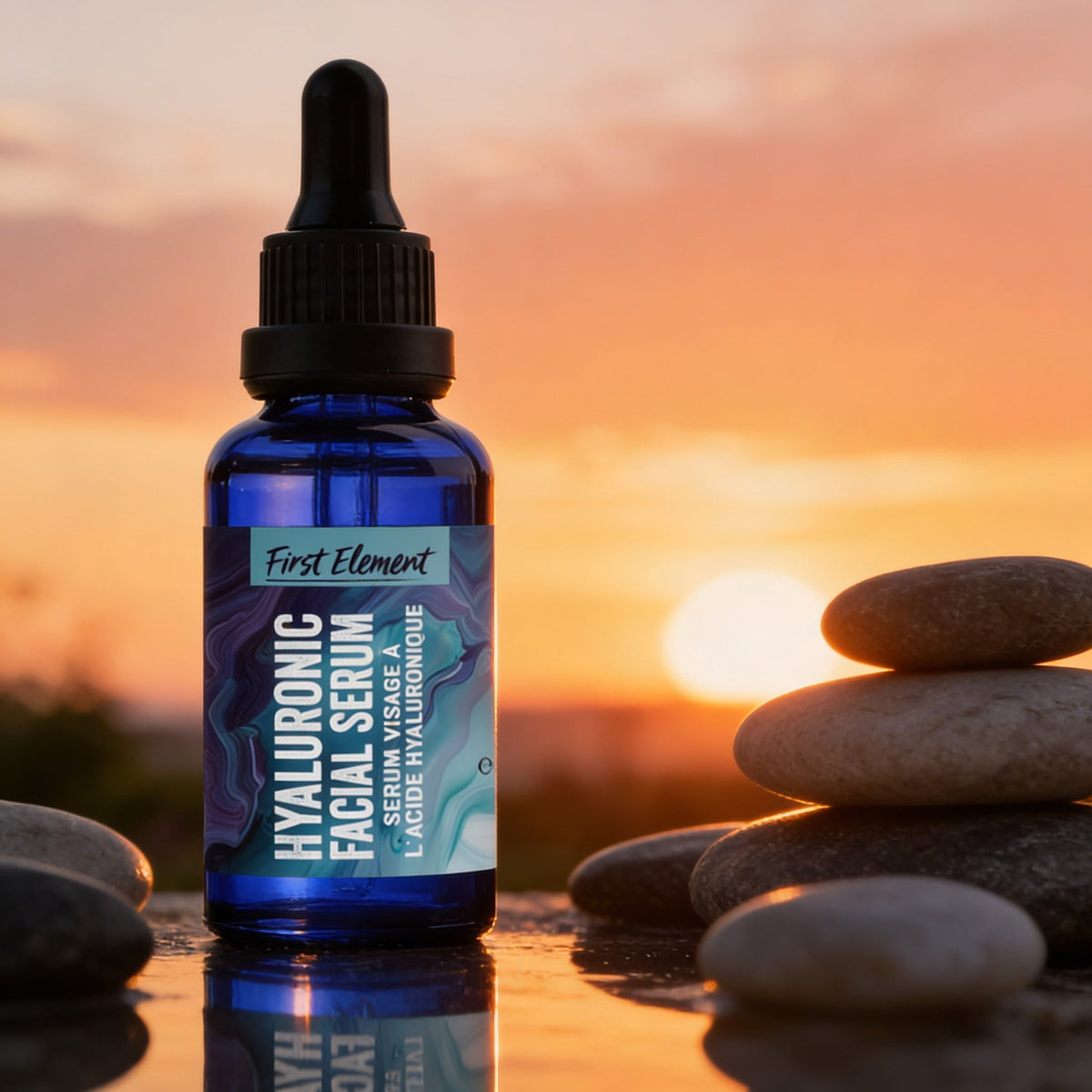 Sérum hydratant premium à l'acide hyaluronique