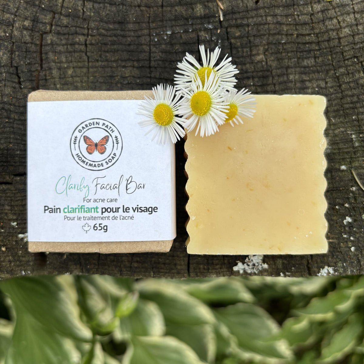 Facial Bar Soap - Clarify Acne Care 100% Natural Ingredients