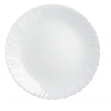 Assiette plate blanche 27cm - Feston - Luminarc