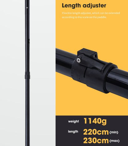 Pagaie en fibre de verre pour packraft/kayak