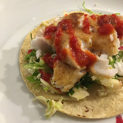 Drague aux épices pour tacos au poisson