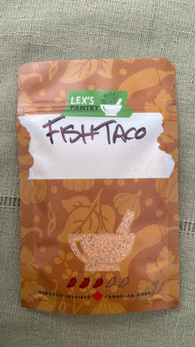 Drague aux épices pour tacos au poisson