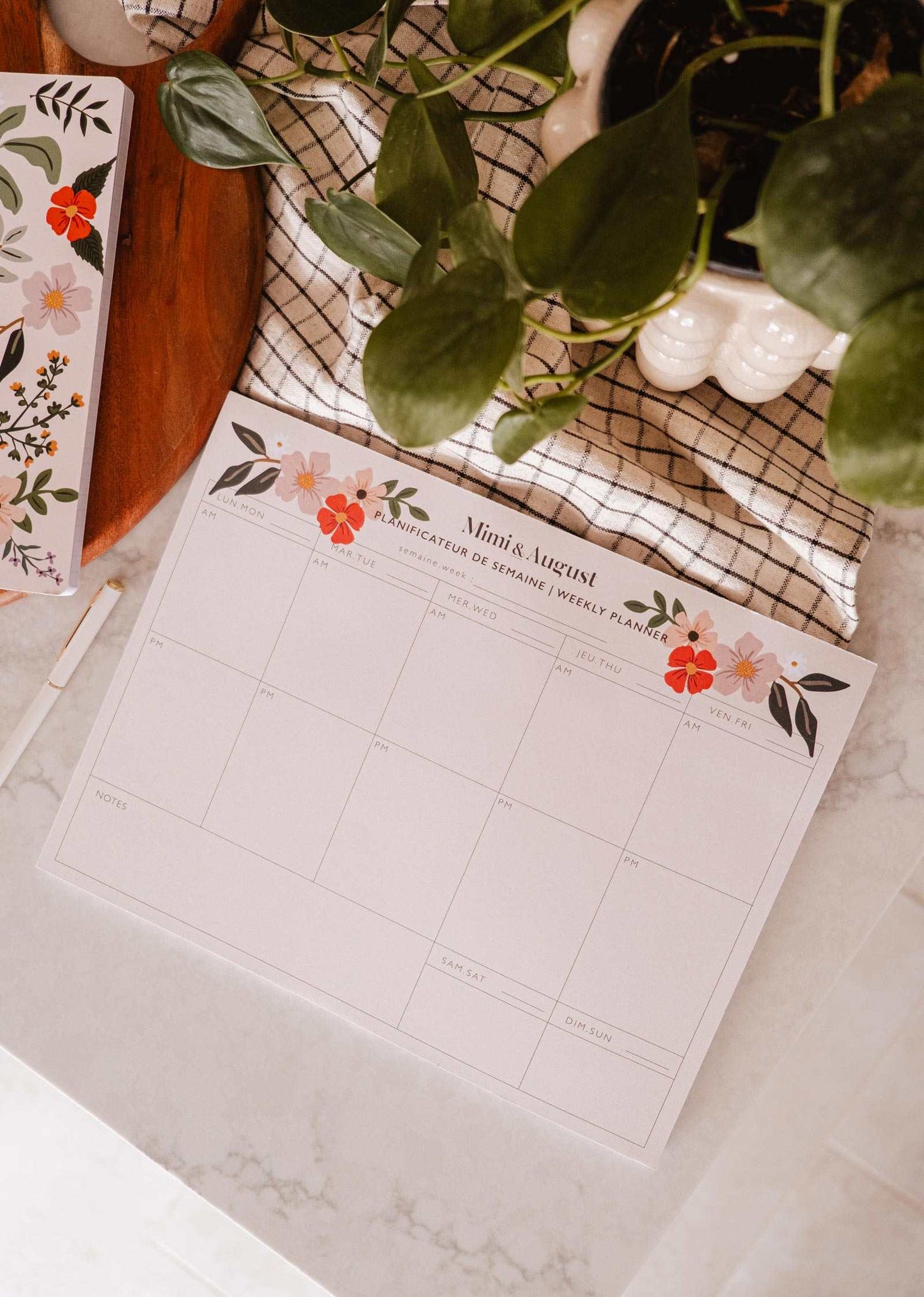 Flower Bomb - Agenda Semainier