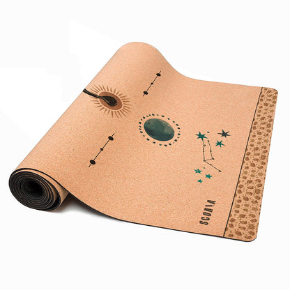 Tapis de Yoga en Liège Dragon Volant | 4,5 MM