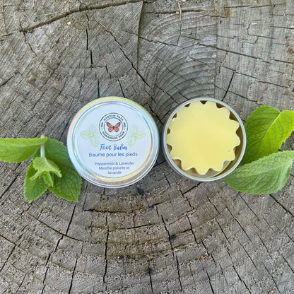 Baume Pieds | Ingrédients 100 % naturels | Hydratant intense