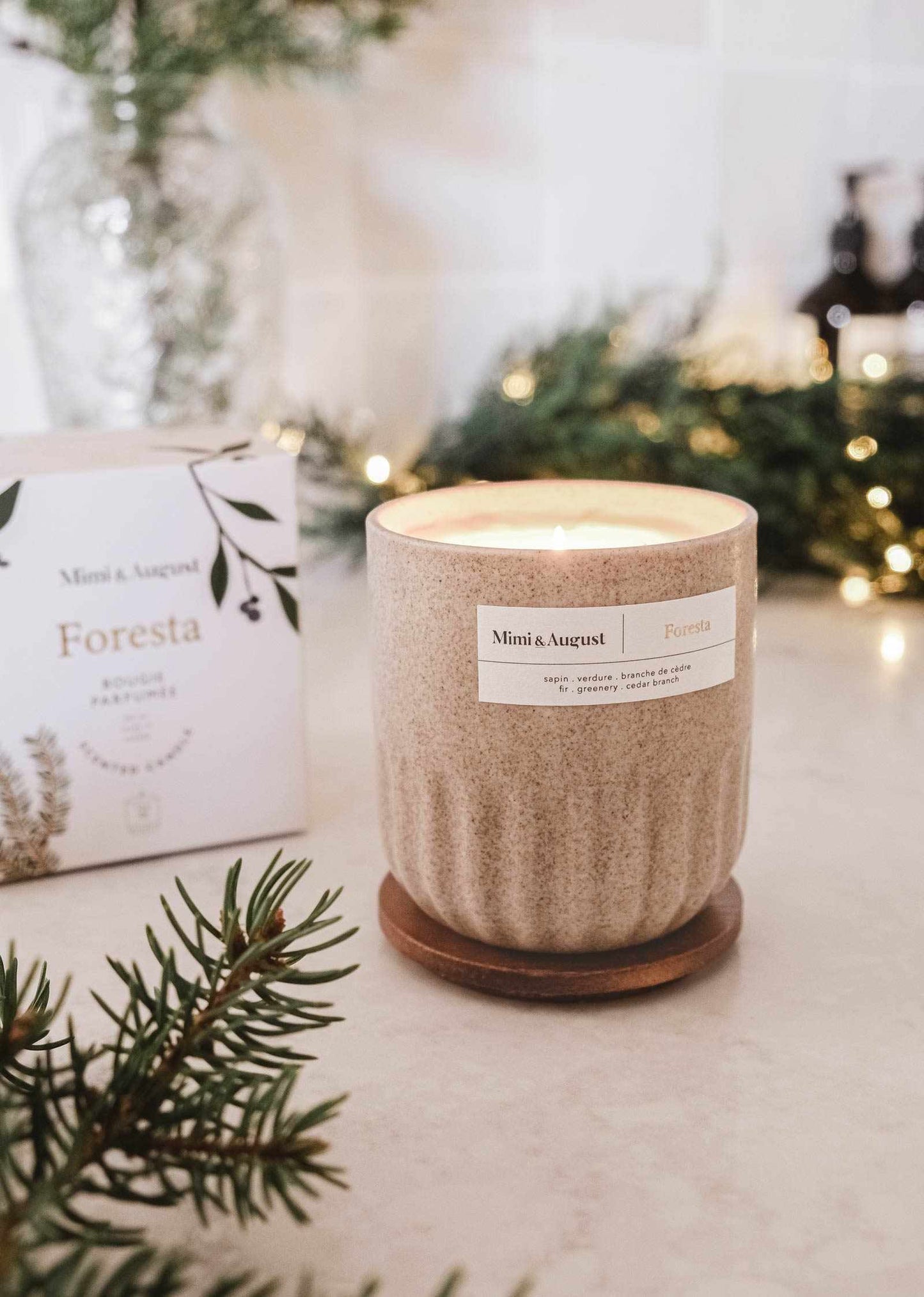 Foresta - Bougie réutilisable