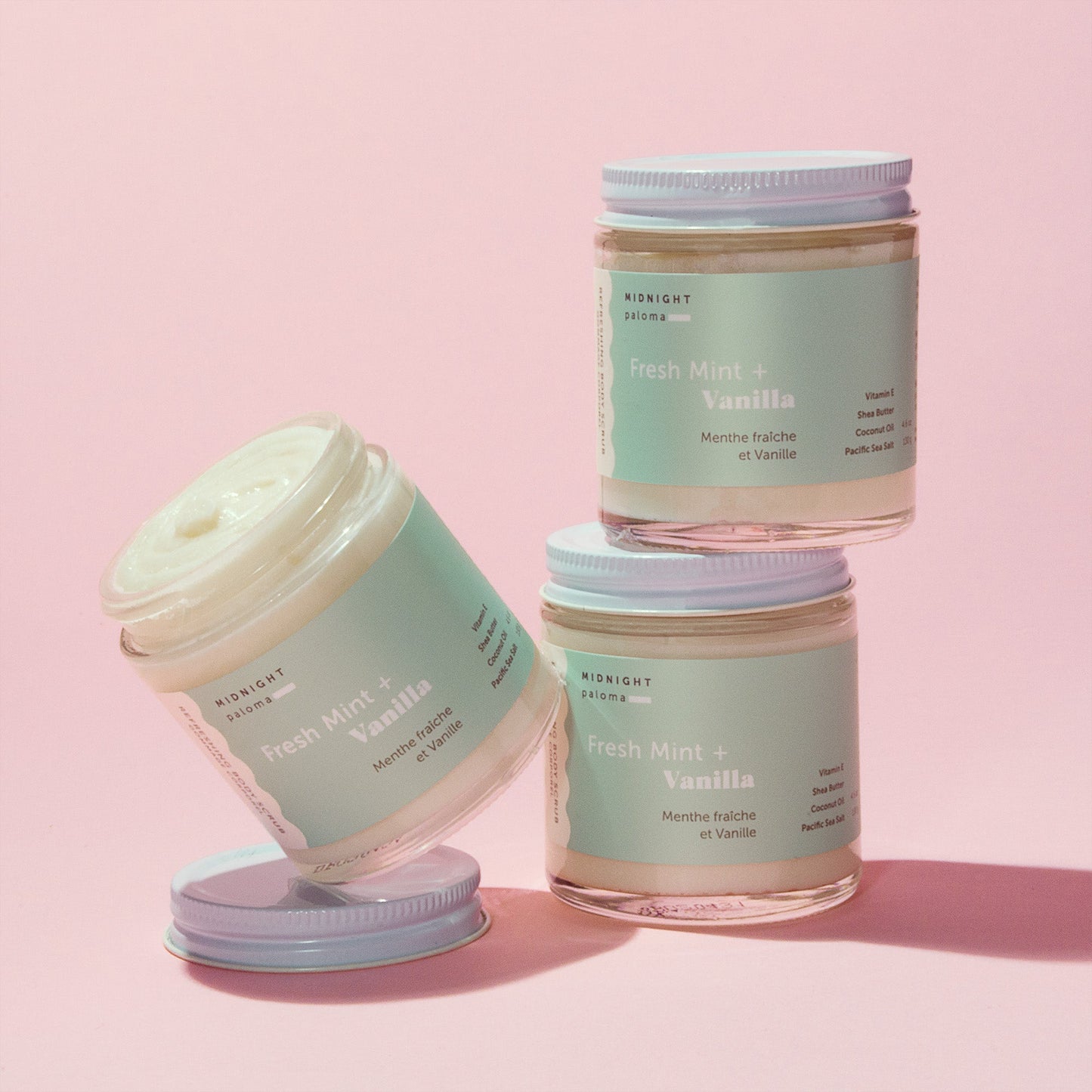 Gommage Corporel Menthe Fraîche + Vanille 120 ml