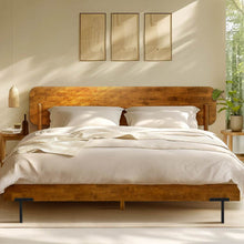 Cadre de lit Frida Deluxe en bois massif