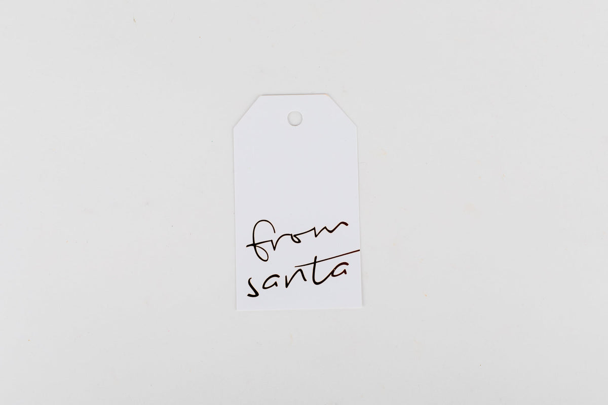 From Santa Gift Tag