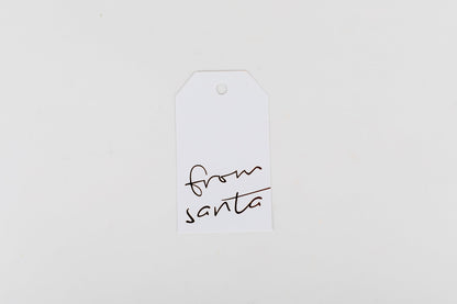 From Santa Gift Tag