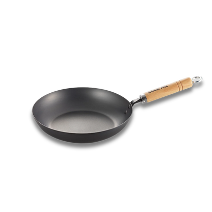Poêle à frire Yoshikawa Cook-Pal Ren en acier au carbone 24cm | Fabriqué au Japon