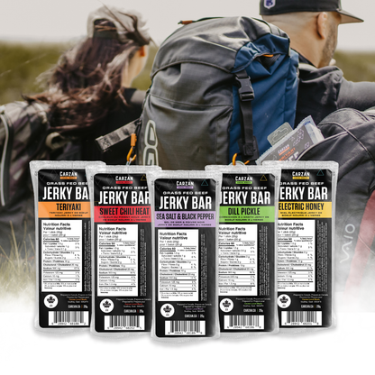 Pack de barres de bœuf séché pour l'équipe