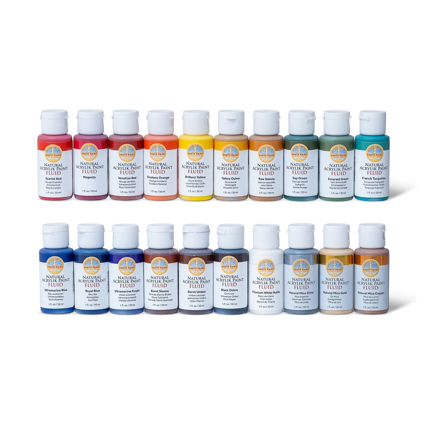 Fluide - Peinture acrylique naturelle