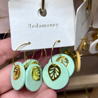 Boucles d'oreilles en argile polymère (plusieurs modèles)