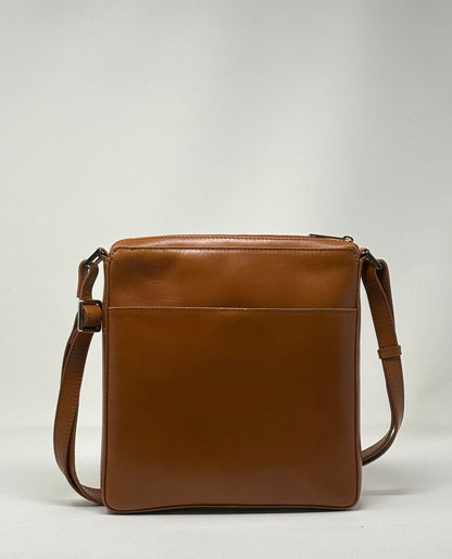 Cognac Leather Shoulder Bag | Gisèle - PRE-ORDER